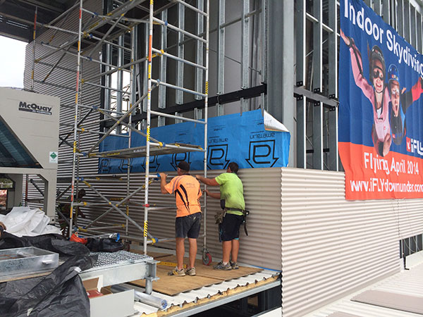 indoor skydiving venue