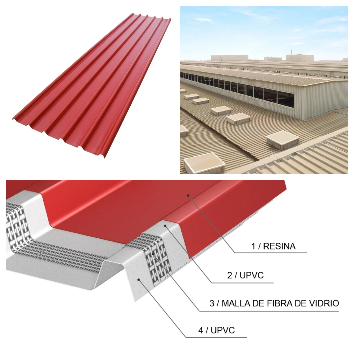 Fiberglass-UPVC-Roof-Sheet