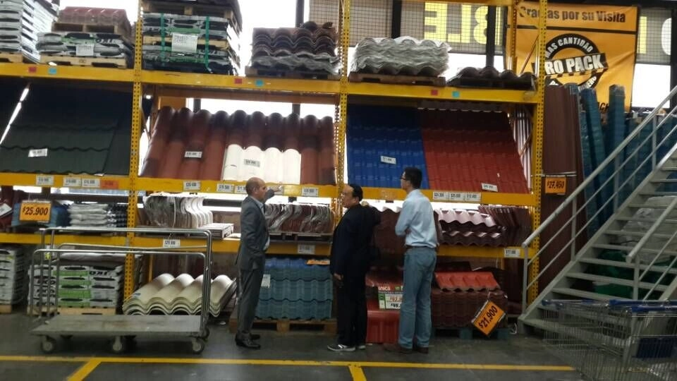 the UPVC Roof Sheet sold in the Sodimac