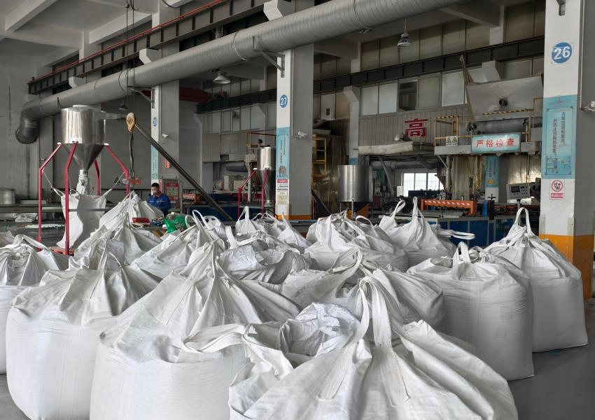 PVC compound already produced